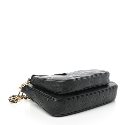 Louis Vuitton Empreinte Monogram Giant Multi Pochette Accessories Black 4 of 9