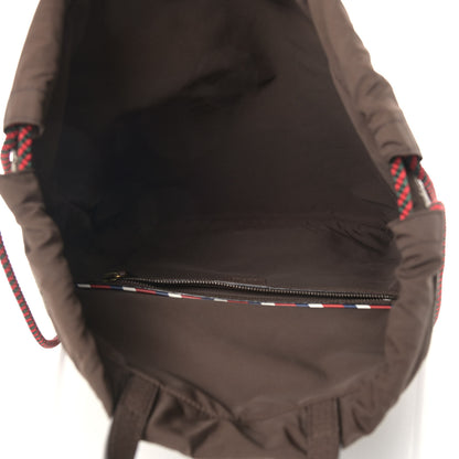 Gucci Soft GG Supreme Monogram Courrier Drawstring Backpack 4 of 6