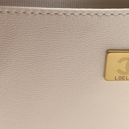 Chanel Lambskin Quilted CC In Love Heart Bag White 7 of 10