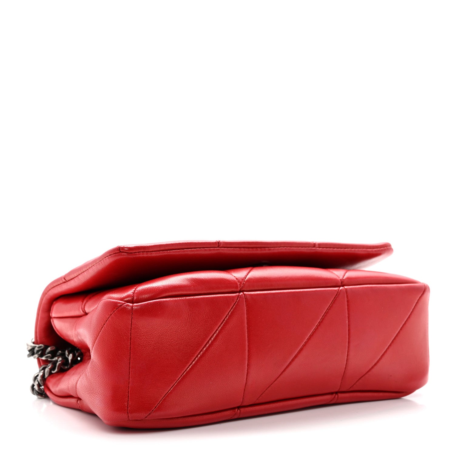 Saint Laurent Lambskin Patchwork Monogram Small Jamie Rouge Eros 4 of 13