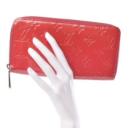Louis Vuitton Vernis Zippy Wallet Framboise 2 of 13