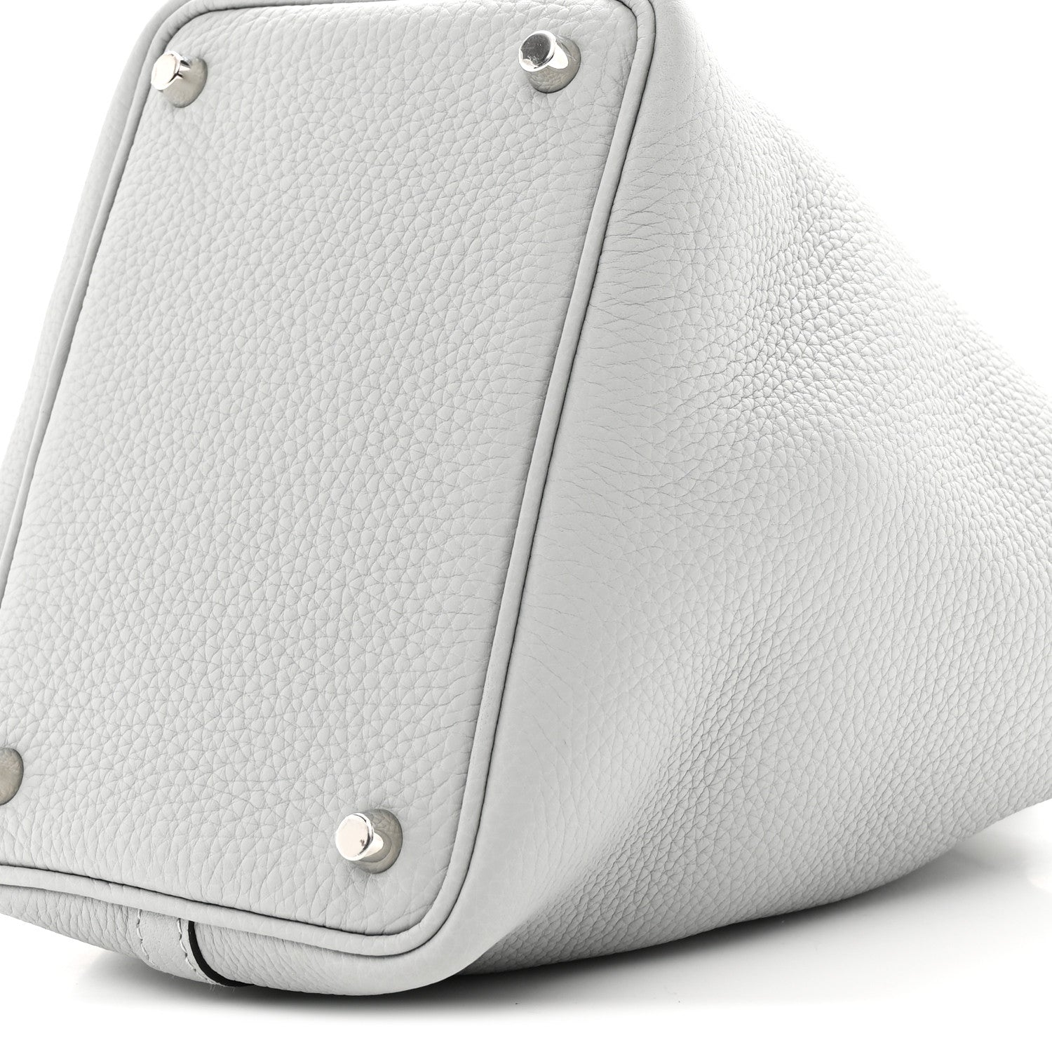 Hermes Taurillon Clemence Picotin Lock 18 PM Bleu Glacier 10 of 11