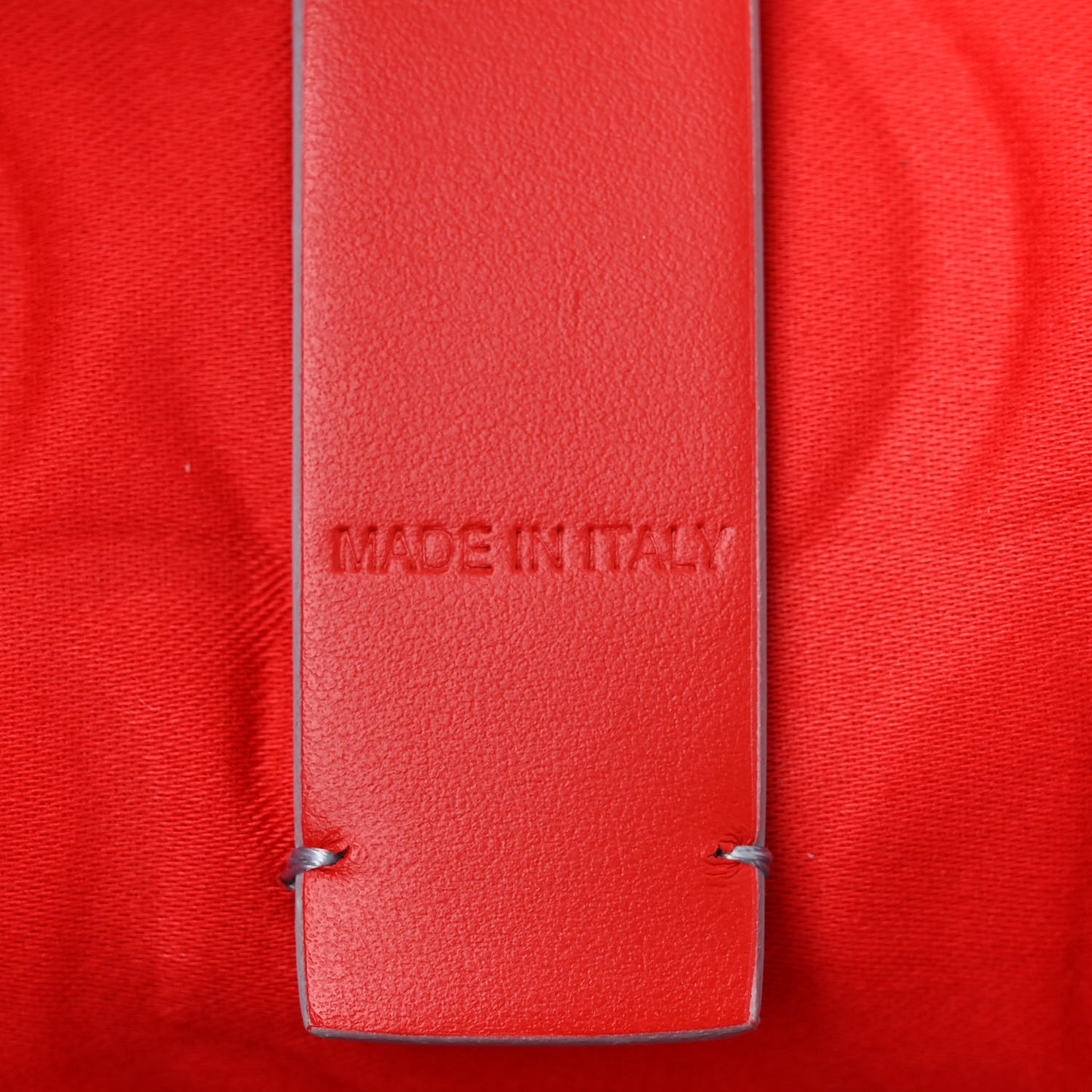 Nappa Embossed Small East West Cabata Tote Mineral