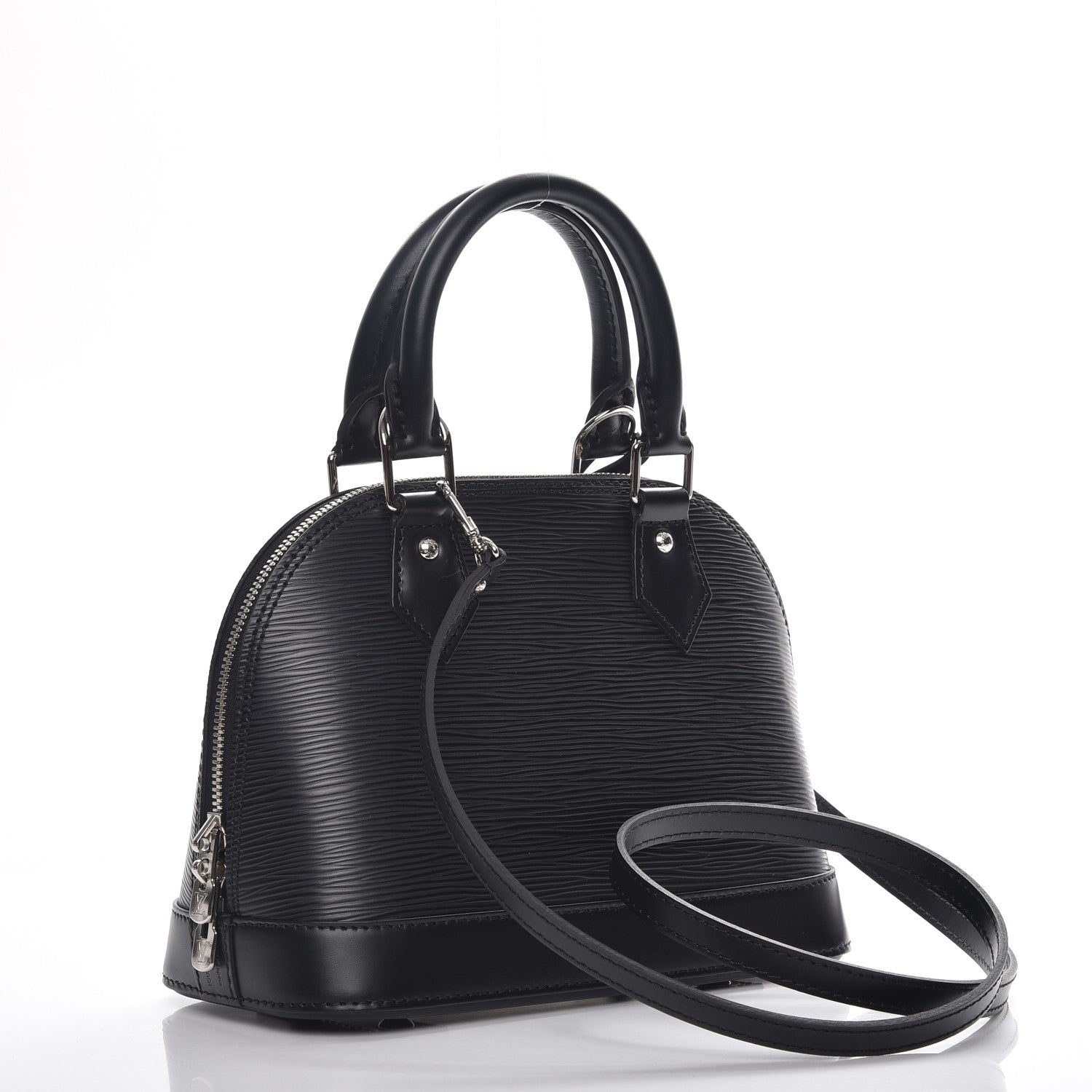 Louis Vuitton Epi Alma BB Black 4 of 9