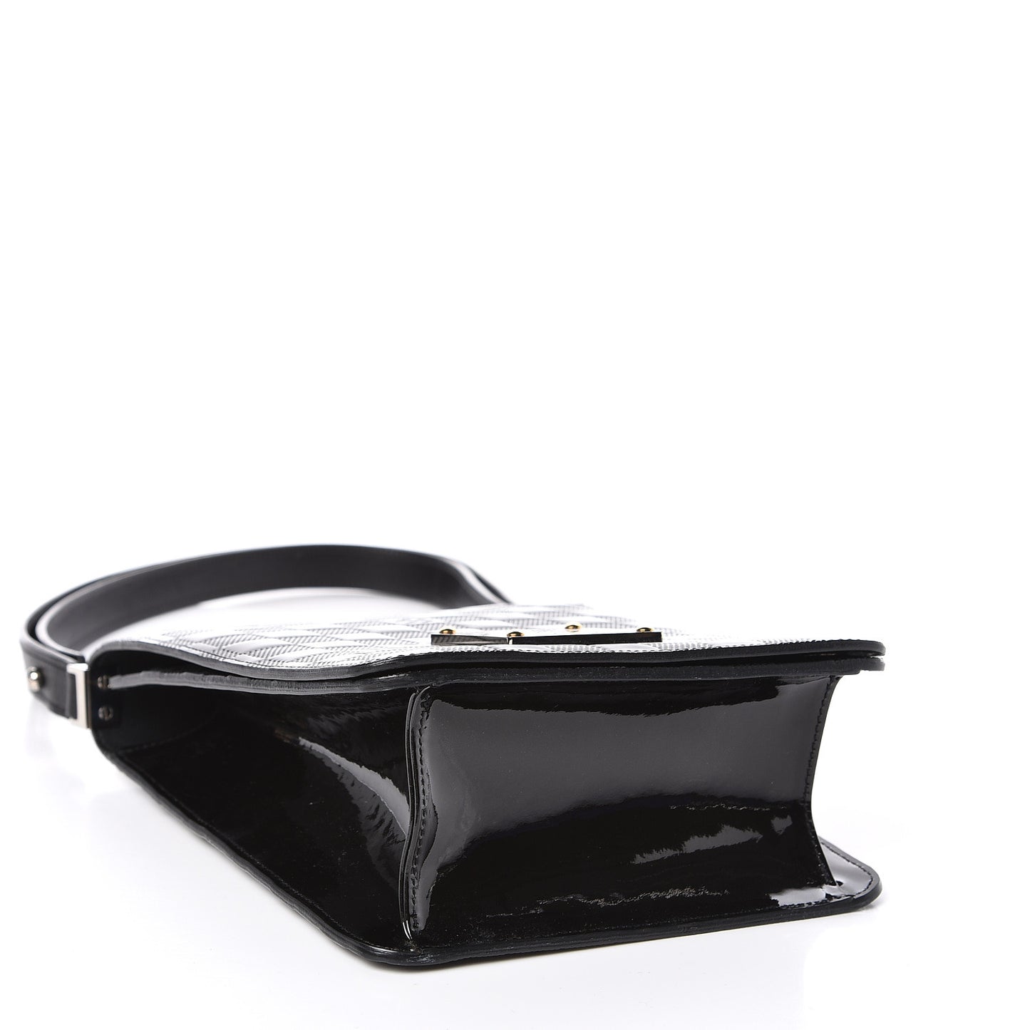 Damier Vernis Club Bag Black
