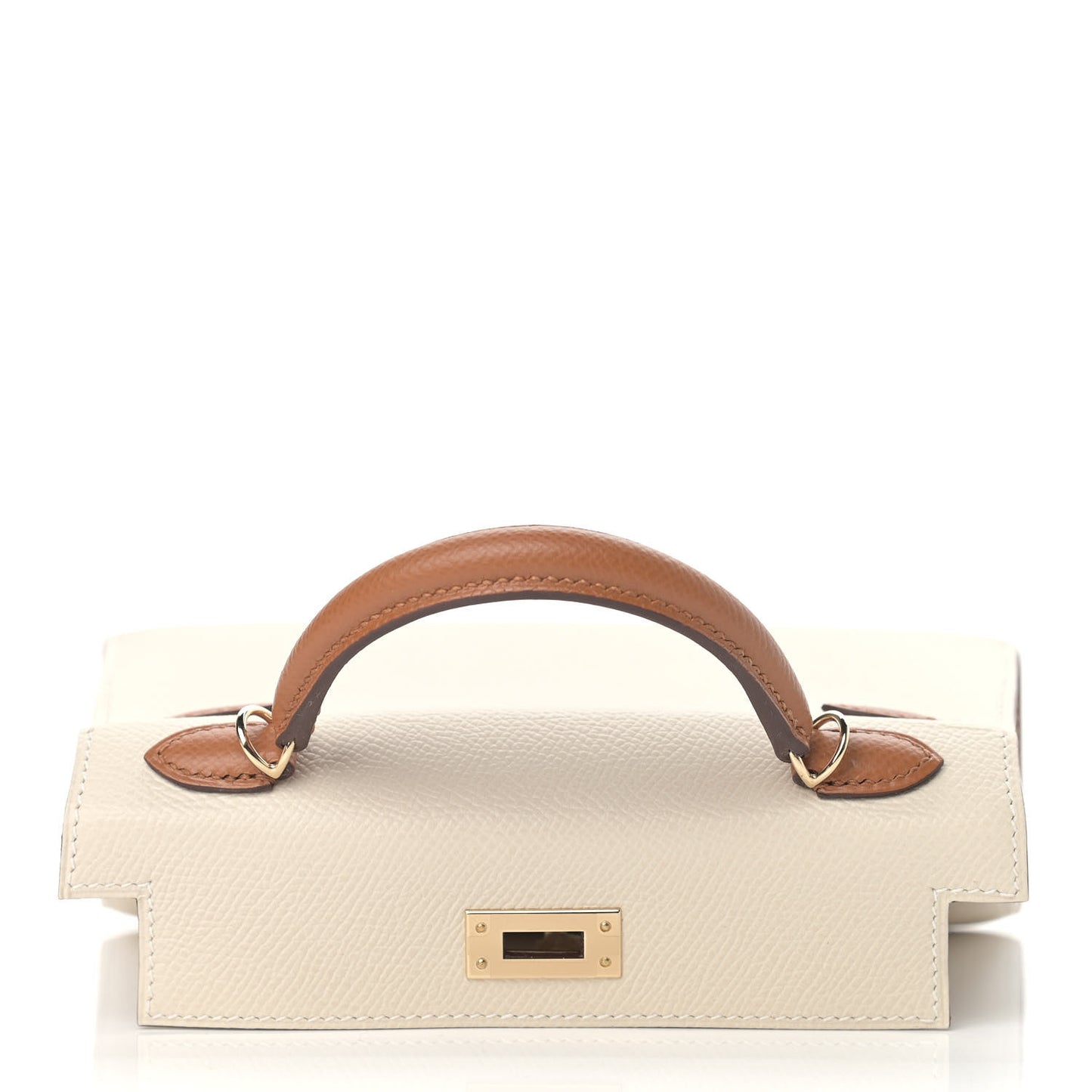 Epsom Mini Horseshoe Kelly Sellier 20 Craie Sesame