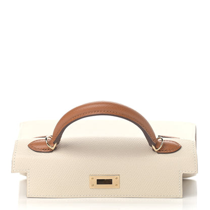 Hermes Epsom Mini Horseshoe Kelly Sellier 20 Craie Sesame 14 of 32