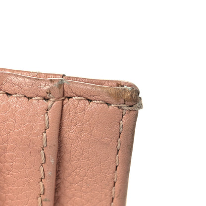 Christian Dior Supple Calfskin Cannage Caro Five-Slot Card Holder Rose Des Vents 9 of 9