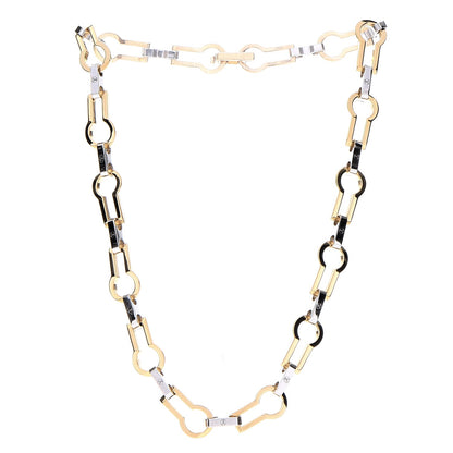 Louis Vuitton Serrure Chain Necklace Gold 3 of 6