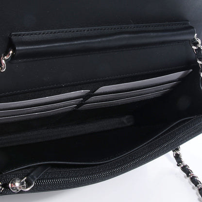 Chanel Caviar Wallet on Chain WOC Black 7 of 10