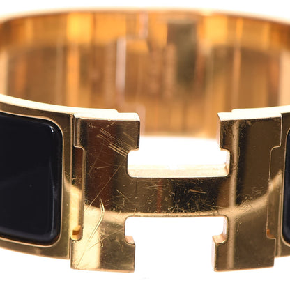 Hermes Enamel Wide Clic Clac H Bracelet PM Black 6 of 6