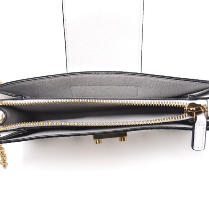 MCM Visetos Small Patricia Chain Wallet White 5 of 11