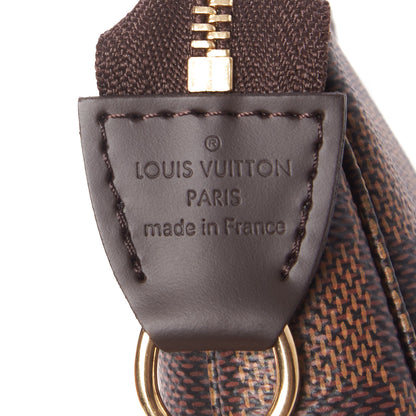 Louis Vuitton Damier Ebene Mini Pochette Accessories 8 of 10
