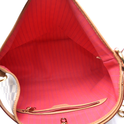 Louis Vuitton Damier Azur Delightful MM Pink 5 of 8