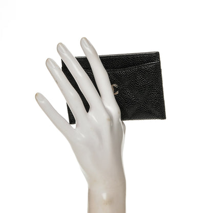 Chanel Caviar Quilted Card Holder Black 2 of 7