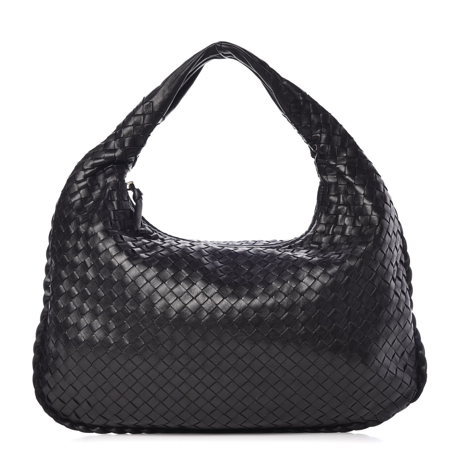 Bottega Veneta Nappa Intrecciato Medium Veneta Hobo Black 1 of 9