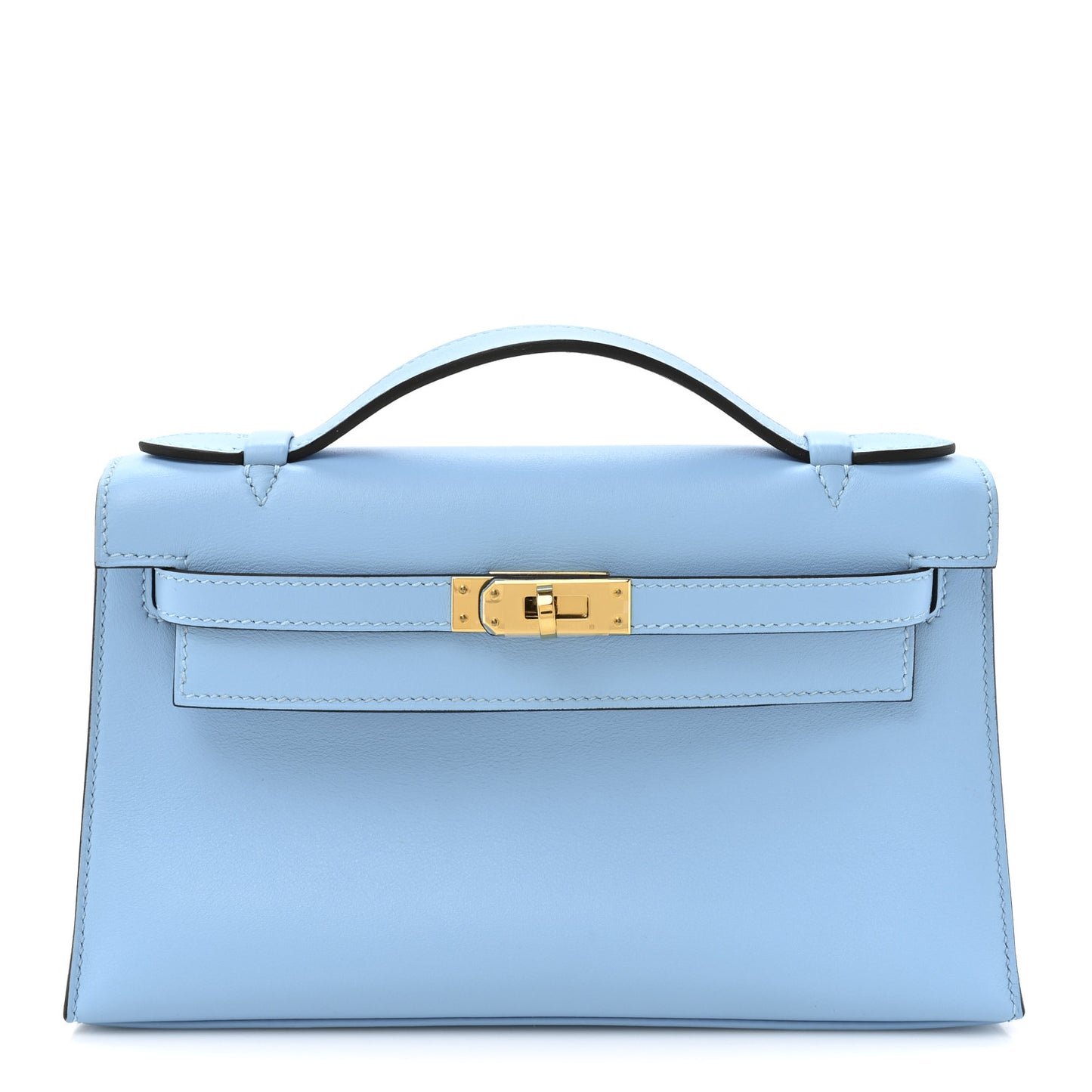 Swift Kelly Pochette Clutch Celeste
