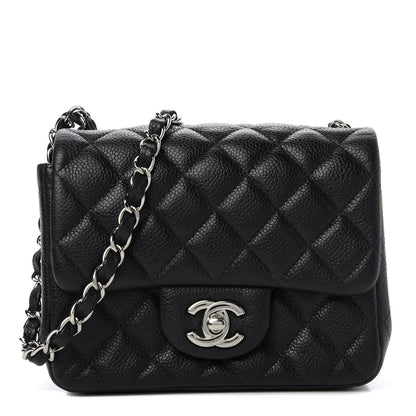 Chanel Caviar Quilted Mini Square Flap Black 1 of 11