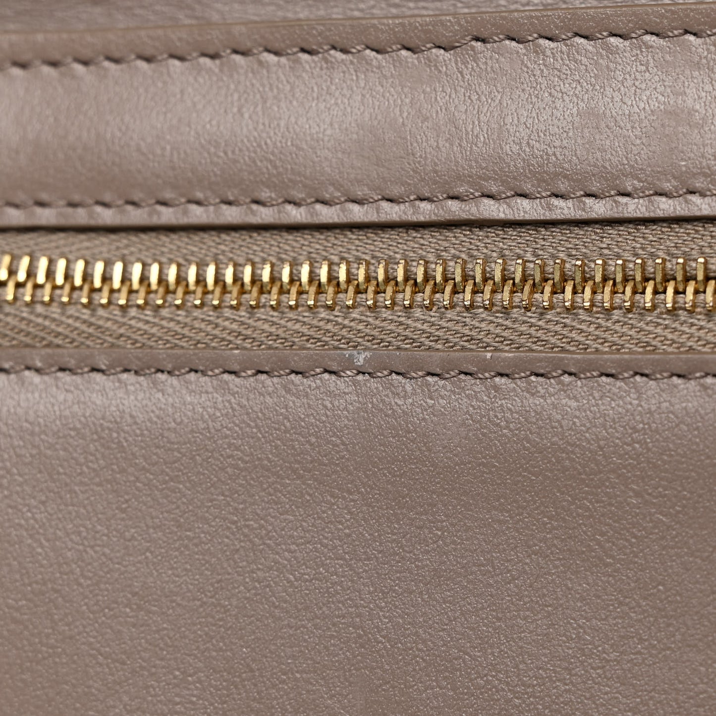 Grained Calfskin Medium Multifunction Strap Wallet Pebble