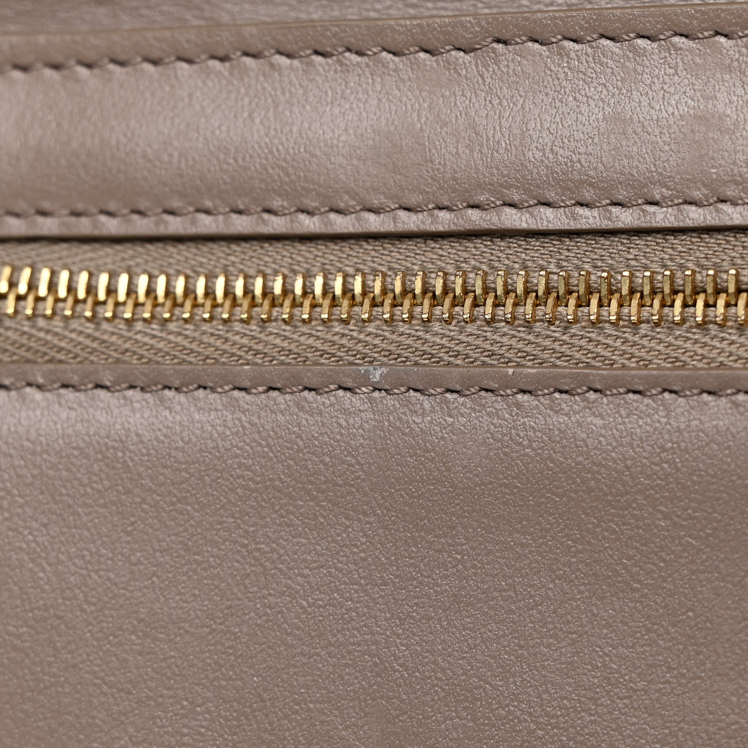 Celine Grained Calfskin Medium Multifunction Strap Wallet Pebble 10 of 14