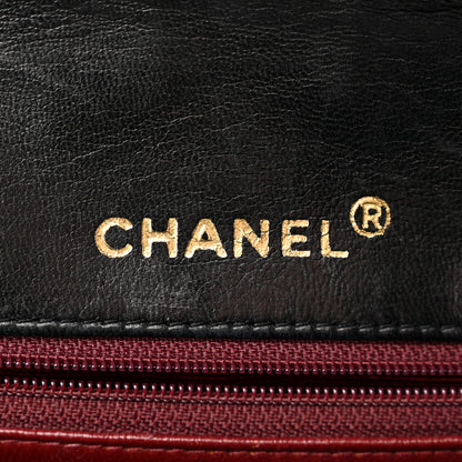 Chanel Lambskin Quilted Medium Single Flap Black 6 of 21
