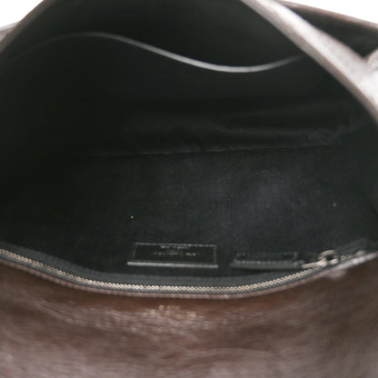 Saint Laurent Crinkled Calfskin Matelasse Monogram Medium Niki Chain Satchel Moka 5 of 10