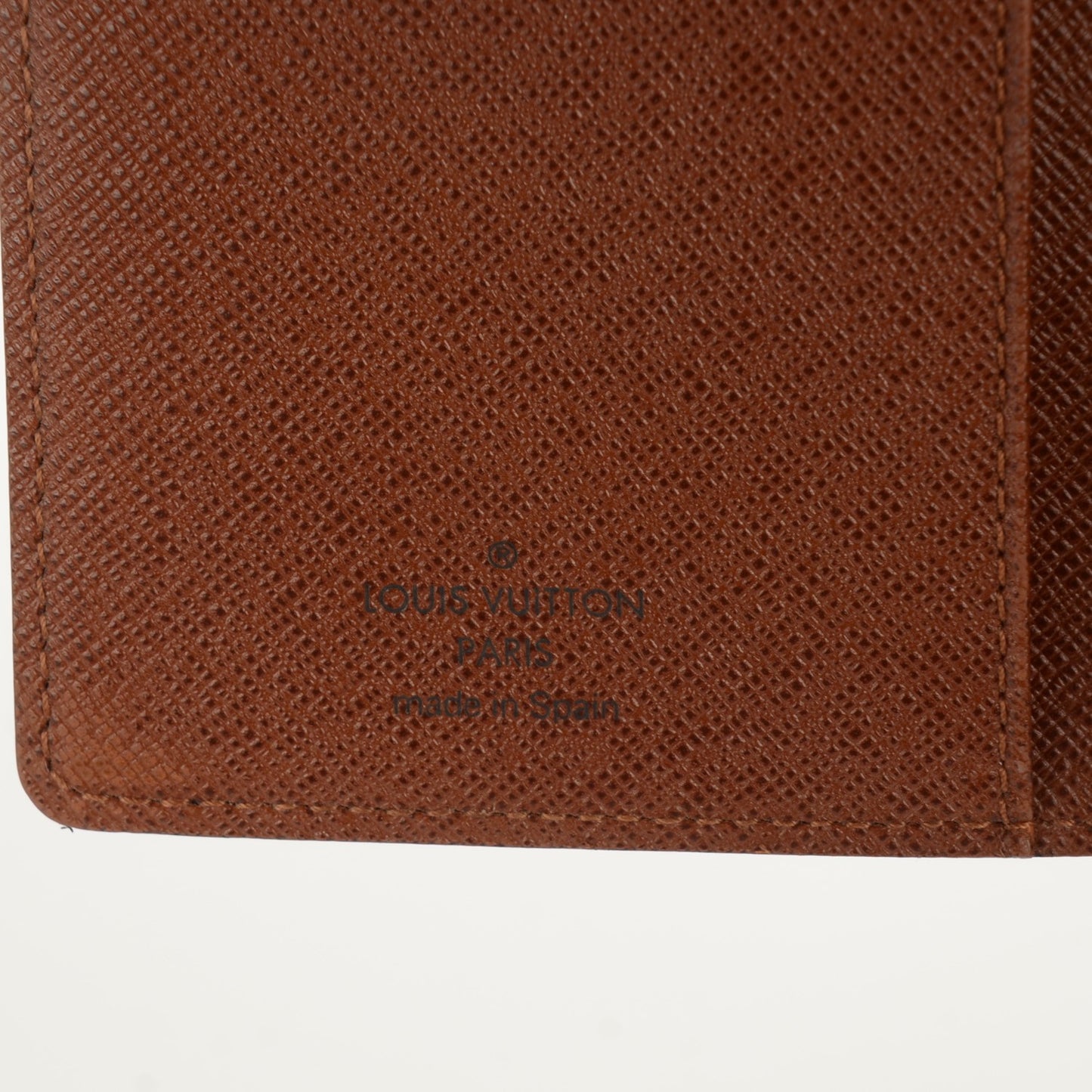 Monogram Pocket Agenda Cover