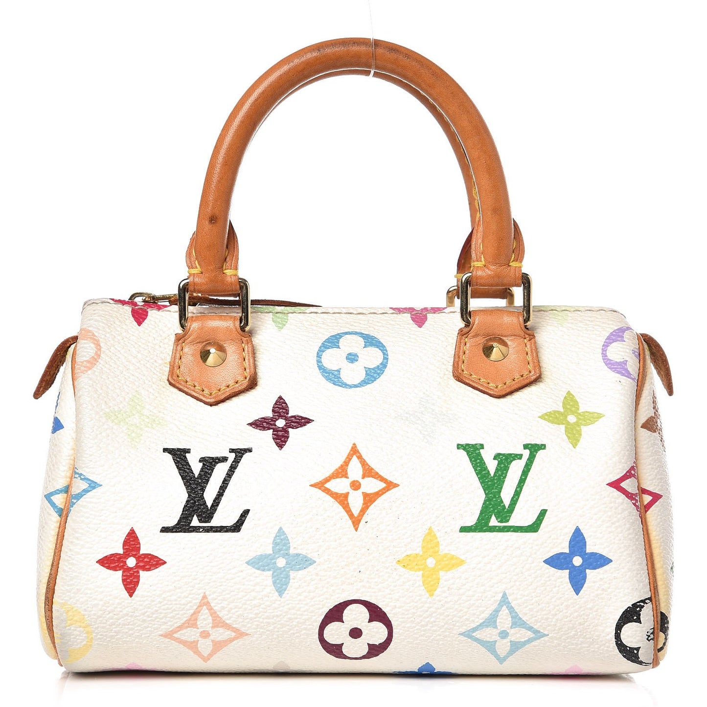Monogram Multicolor Mini Sac HL Speedy White