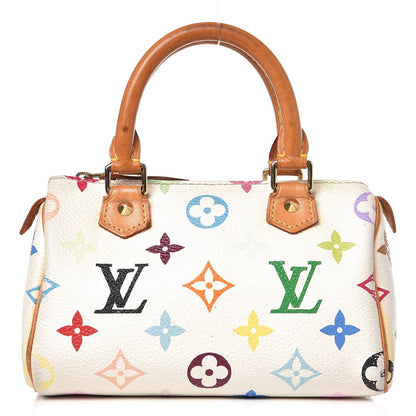 Louis Vuitton Monogram Multicolor Mini Sac HL Speedy White 1 of 11