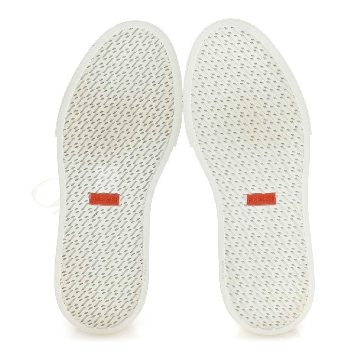 Hermes Matte Niloticus Crocodile Calfskin Deep Sneakers 38 White Marron Alezan 6 of 11