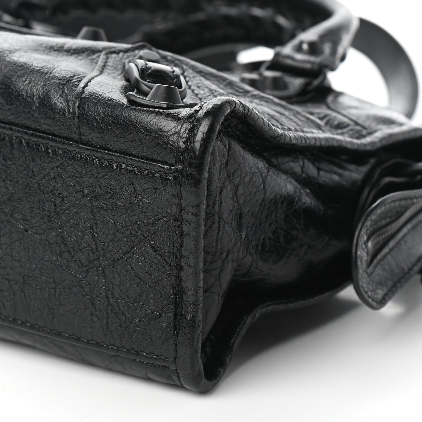 Agneau Arena Classic Black Hardware Mini City Black