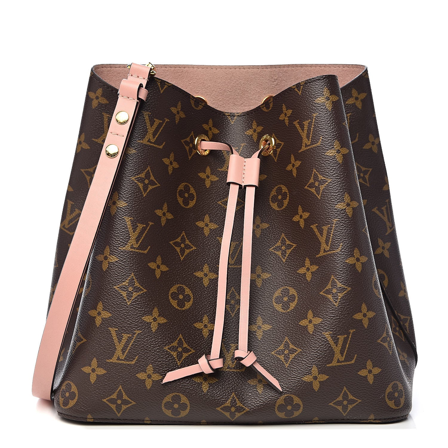 Louis Vuitton Monogram Neonoe MM Rose Poudre 1 of 12