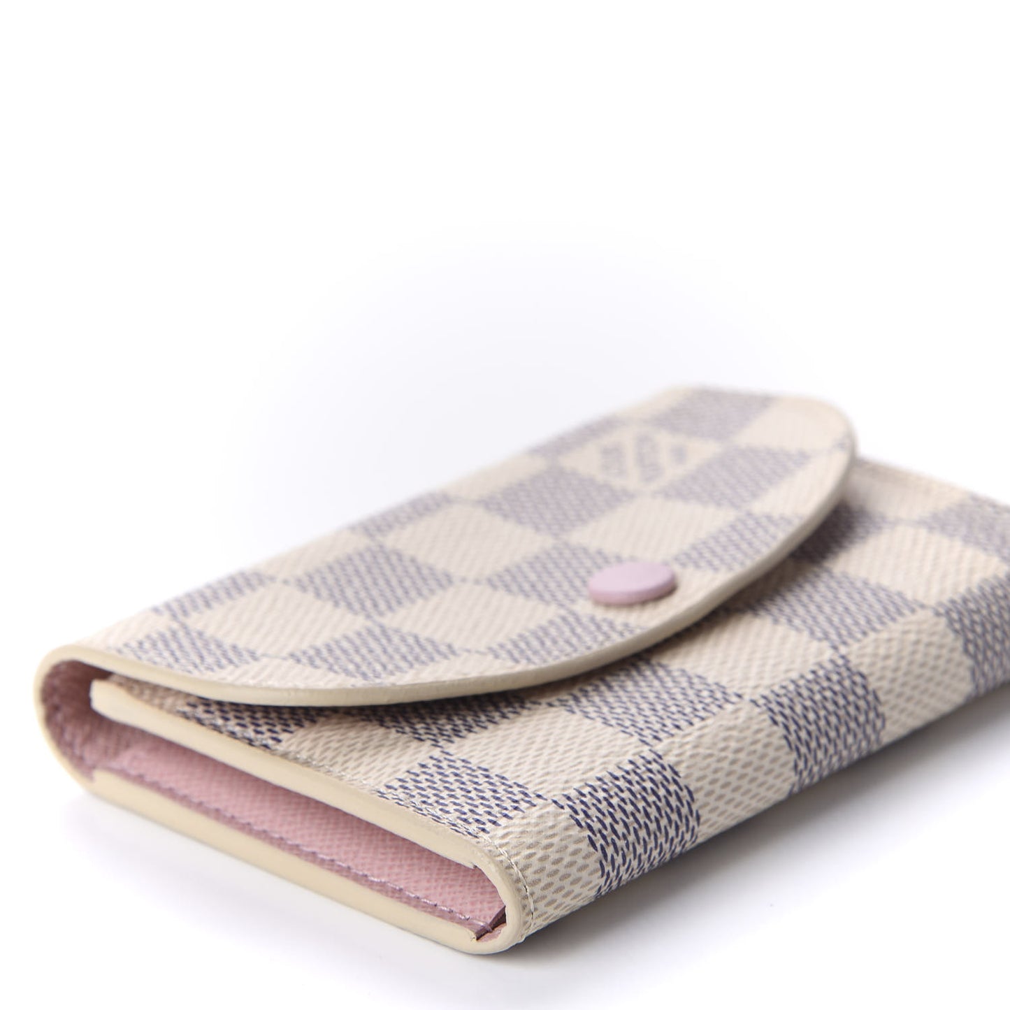 Damier Azur Rosalie Coin Purse Rose Ballerine