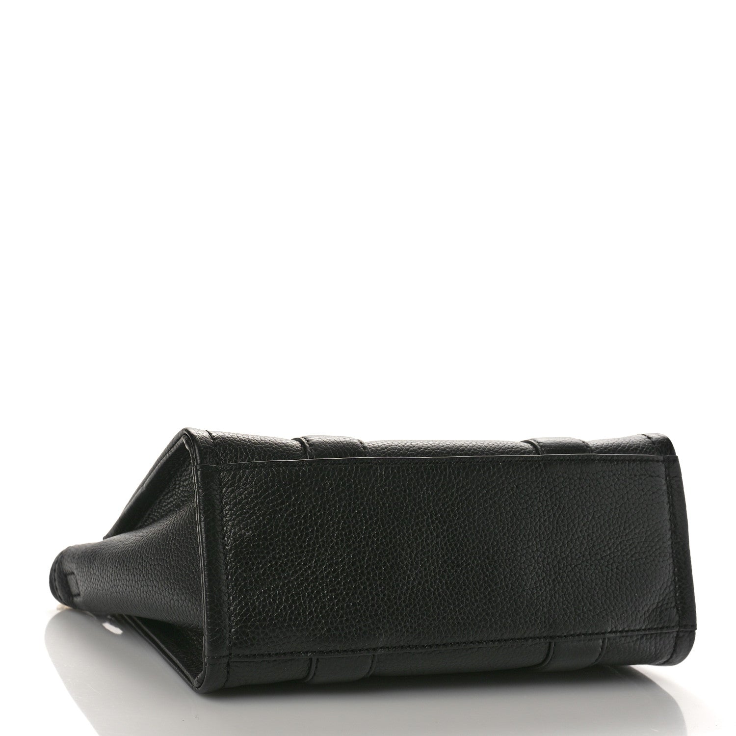 Marc Jacobs Grained Calfskin Small The Tote Bag Black 4 of 10