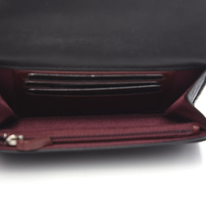 Chanel Lambskin Quilted Small Flap Wallet Black 4 of 7
