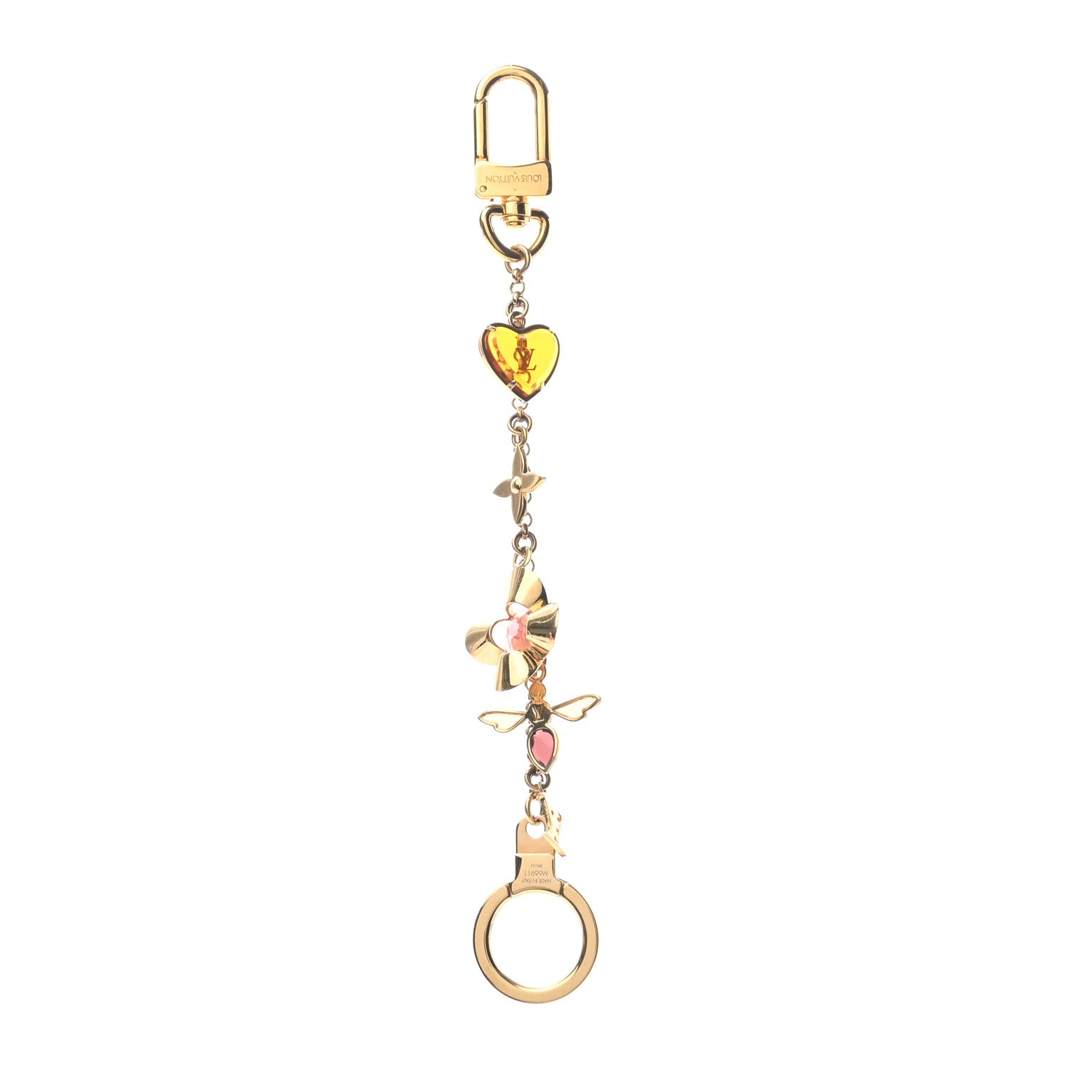 Louis Vuitton Bee Flower Chain Key Charm 1 of 4