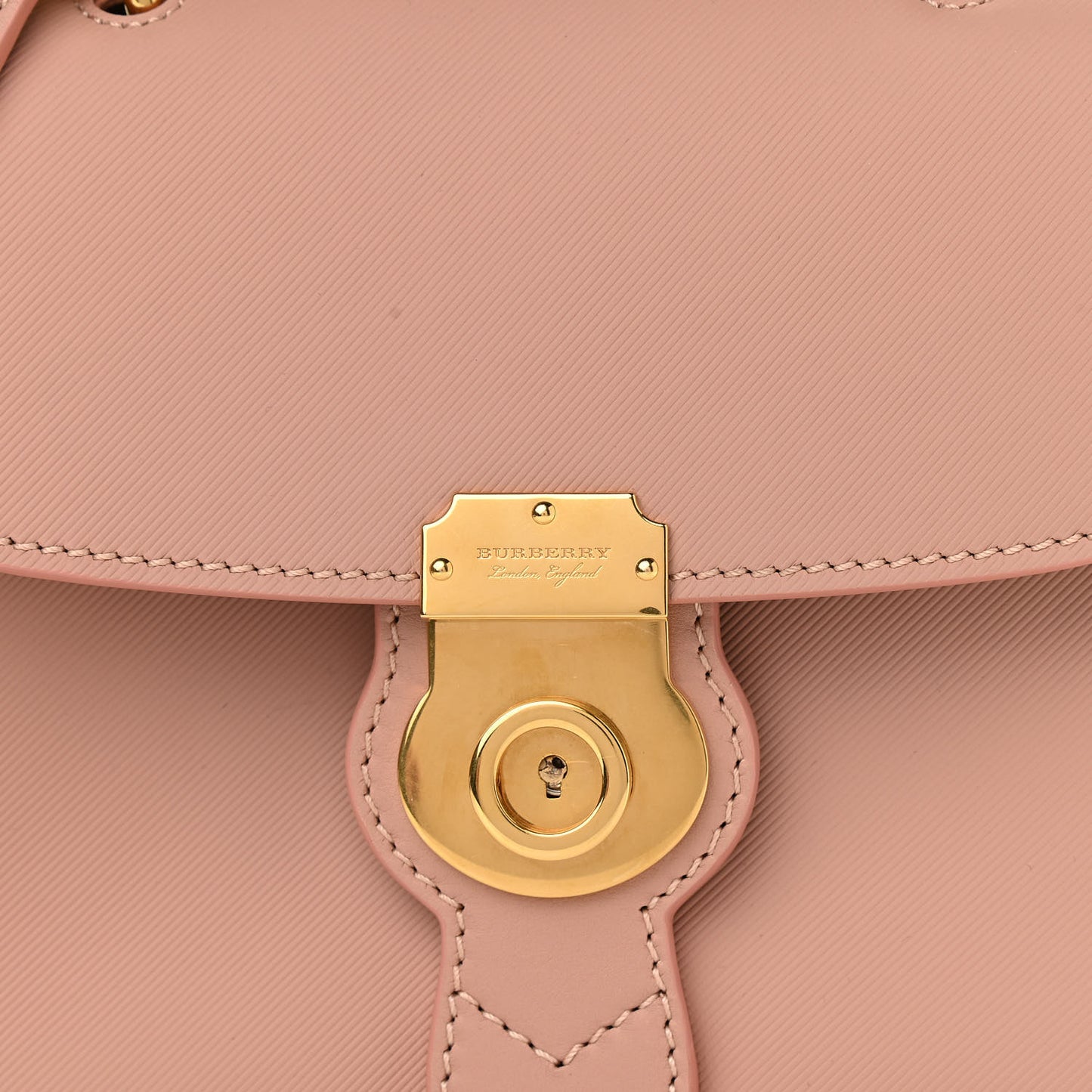 Trench Calfskin Small DK88 Top Handle Bag Ash Rose