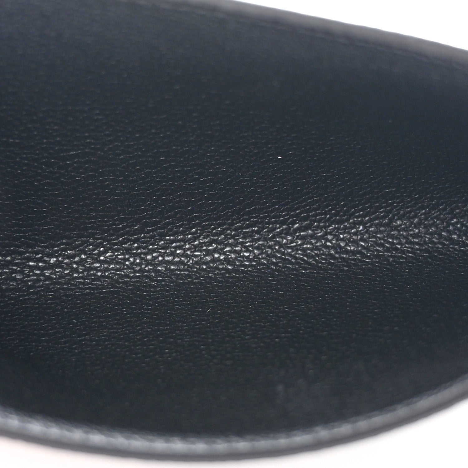 Louis Vuitton Calfskin Felicie Chain Wallet Card Holder Insert Black 5 of 6