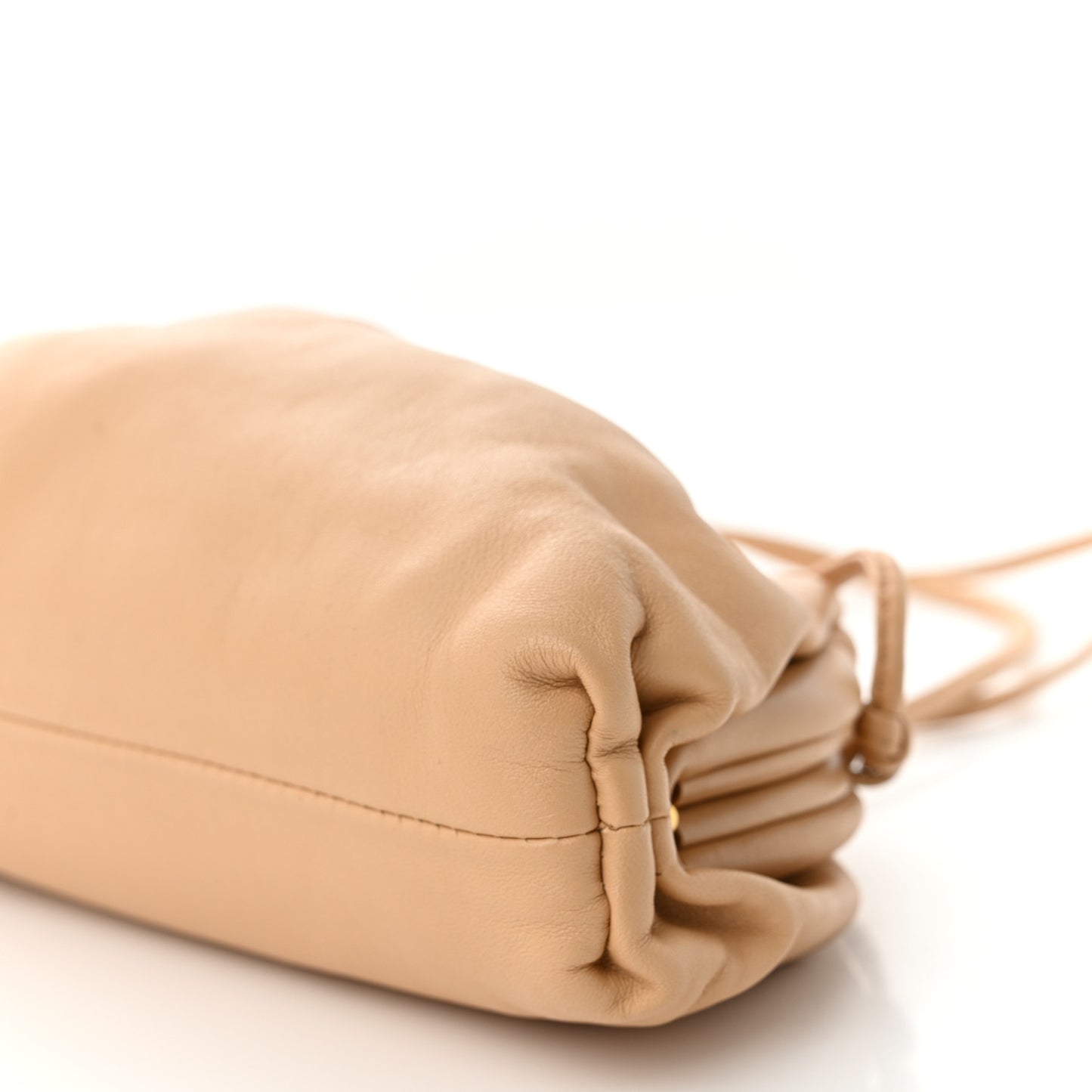 Butter Calfskin The Mini Pouch Almond