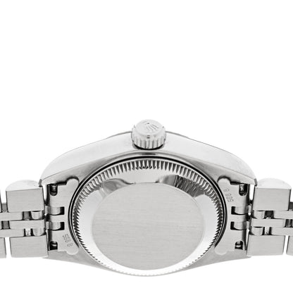 Rolex Stainless Steel 18K White Gold Mother of Pearl 26mm Oyster Perpetual Datejust Watch 69174 4 of 4