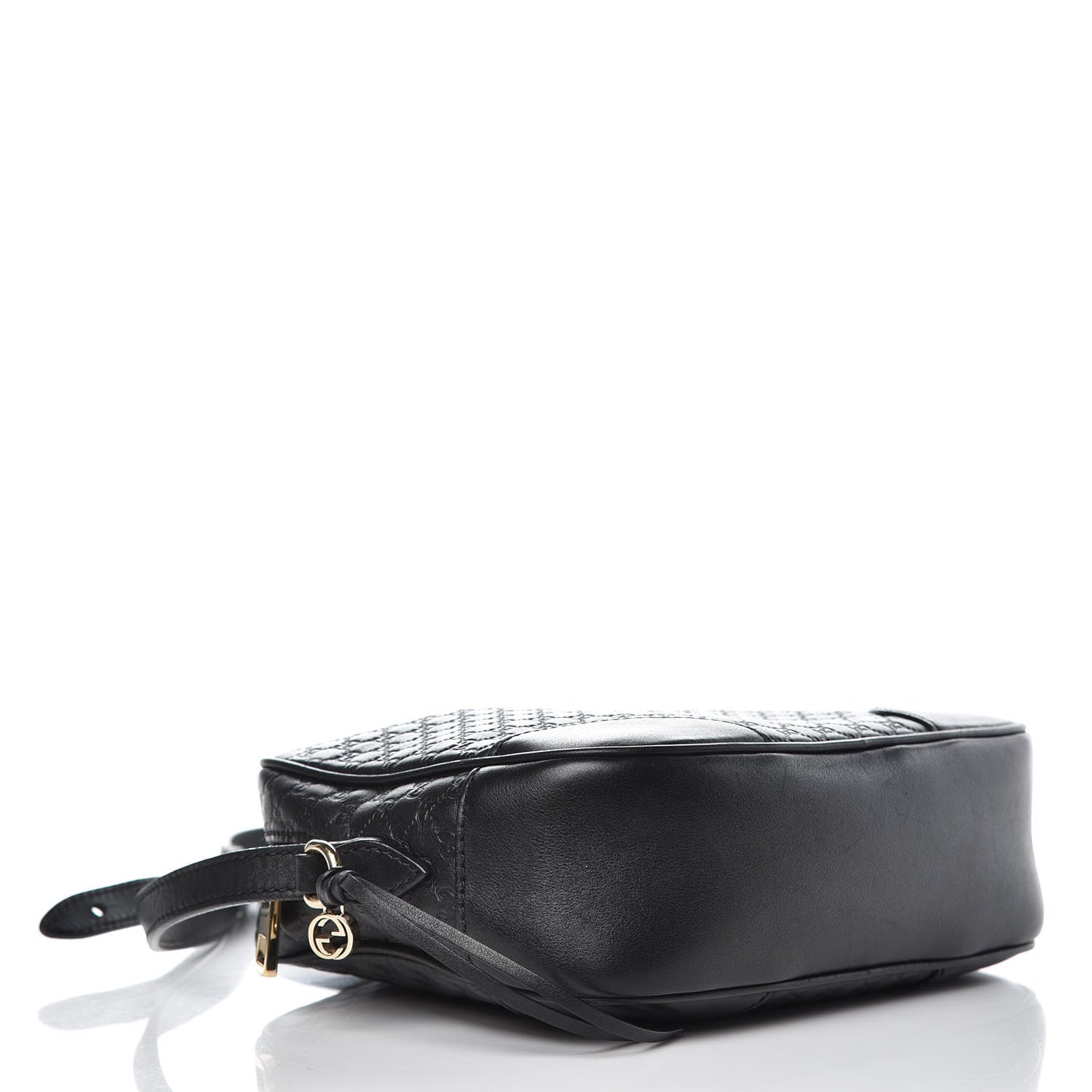 Microguccissima Mini Bree Messenger Bag Black