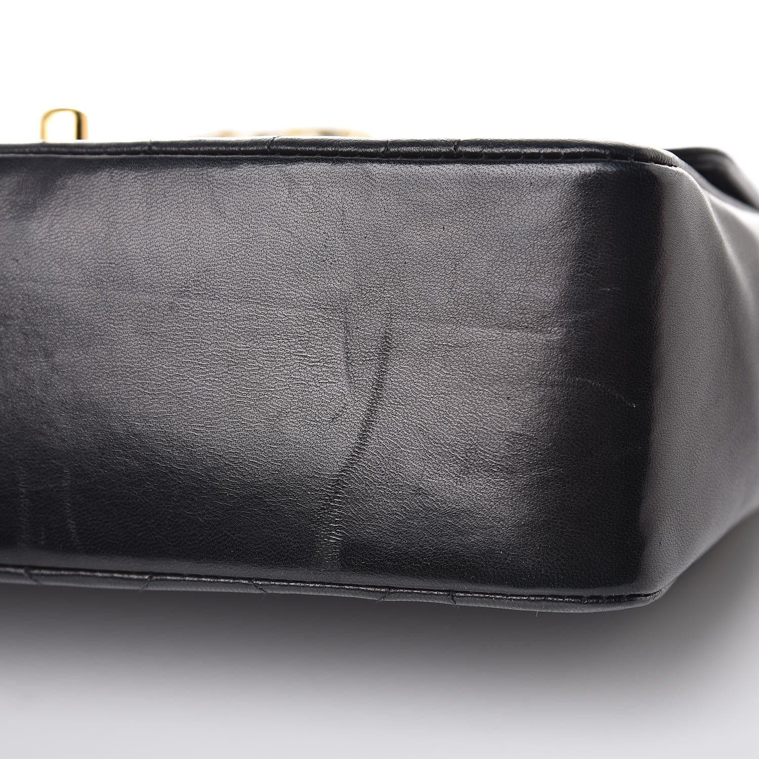 Chanel Lambskin Quilted Small Single Flap Black 10 of 12