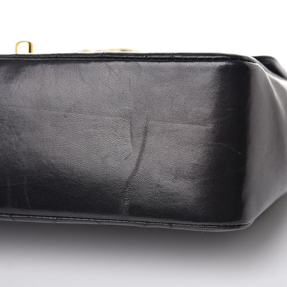 Chanel Lambskin Quilted Small Single Flap Black 10 of 12