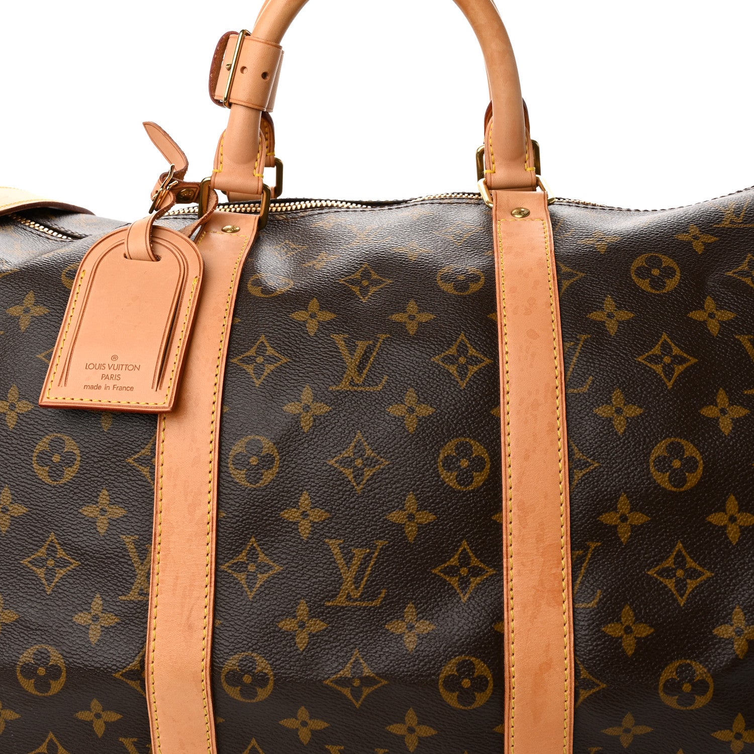 Louis Vuitton Monogram Keepall Bandouliere 55 8 of 16