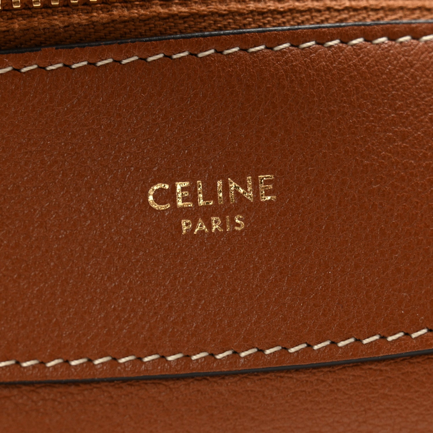Celine Supple Calfskin Large Romy Shoulder Bag Tan 6 of 11