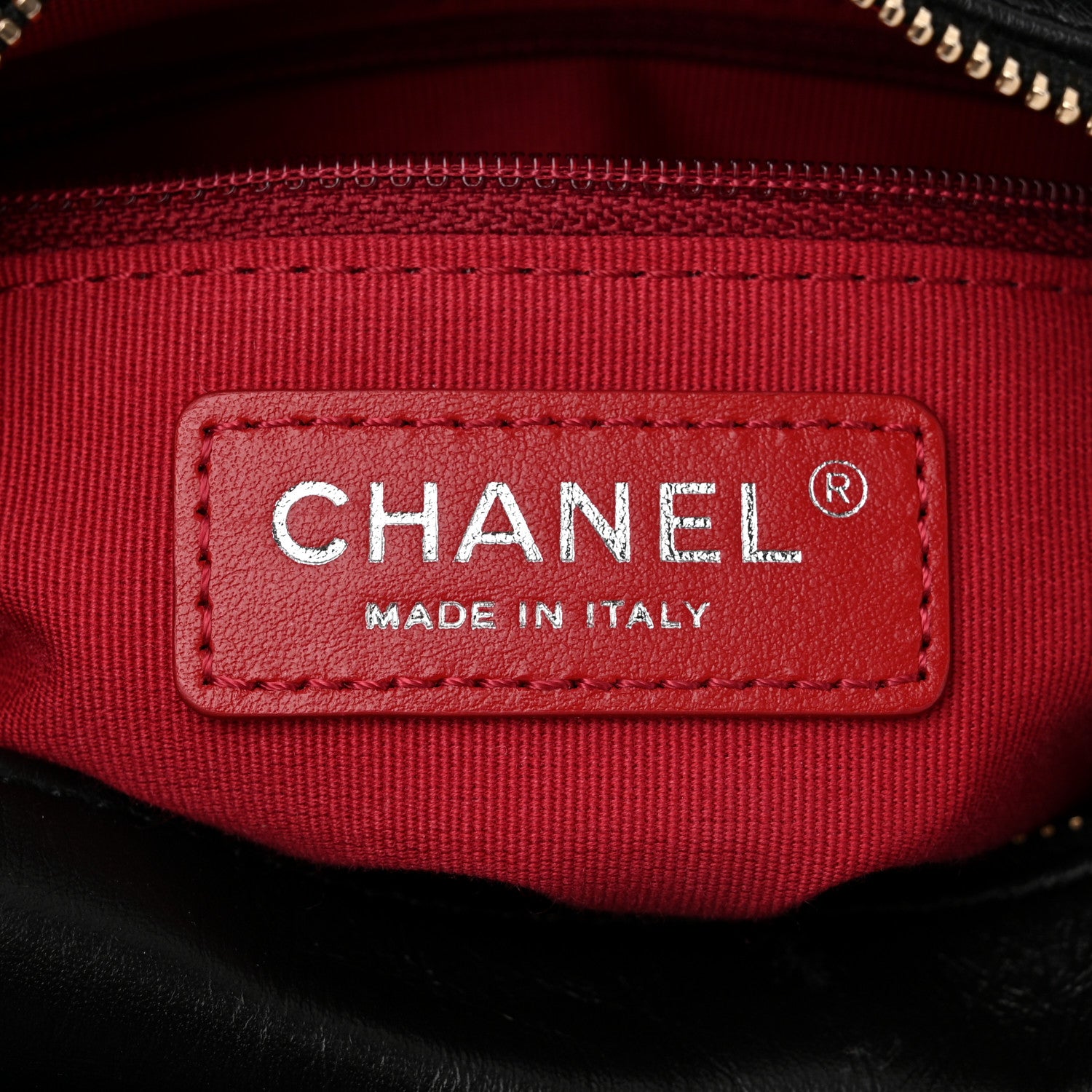 Chanel Aged Calfskin Quilted Small Gabrielle Hobo Black 6 of 10