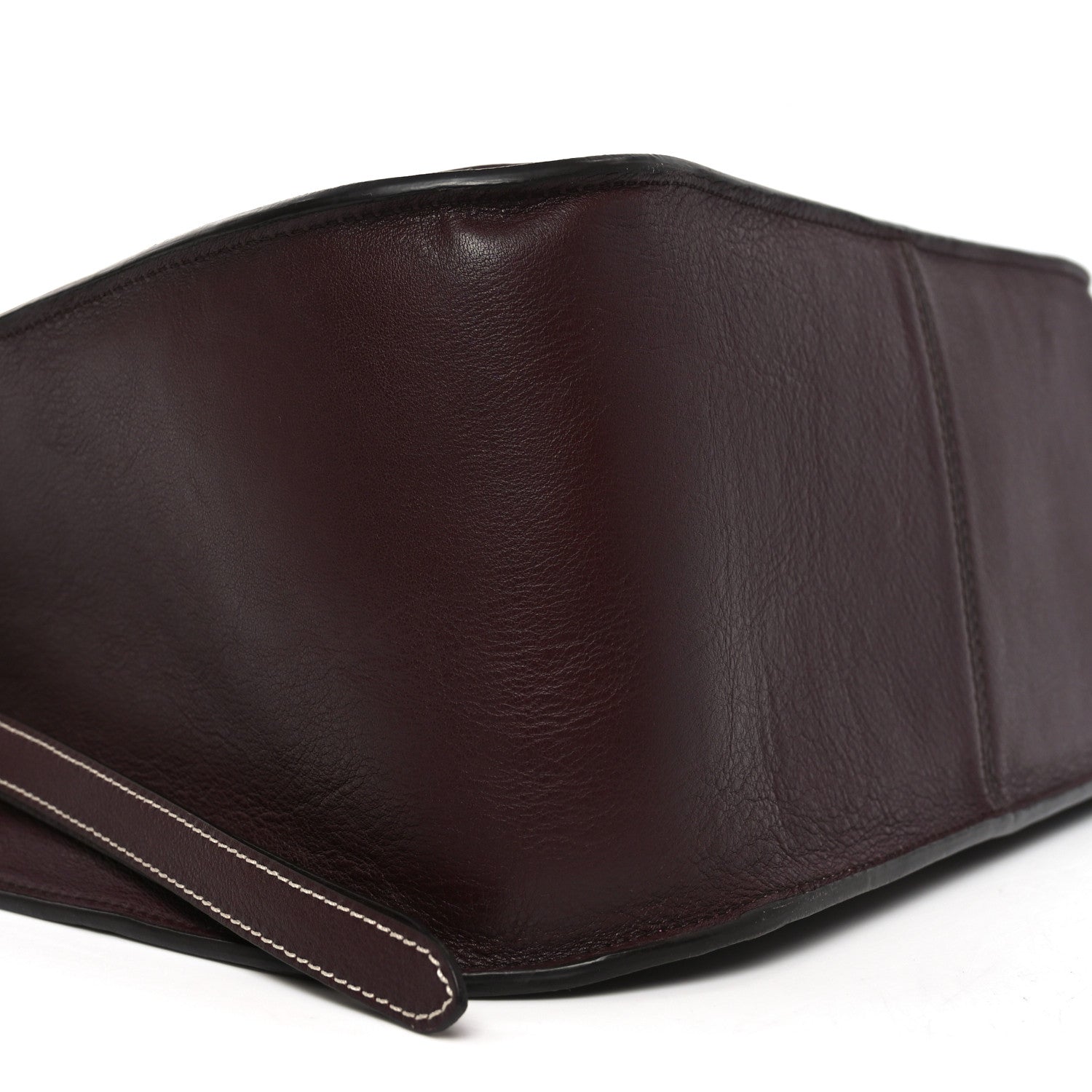 Mulberry Silky Calfskin Amberley Hobo Burgundy 8 of 9