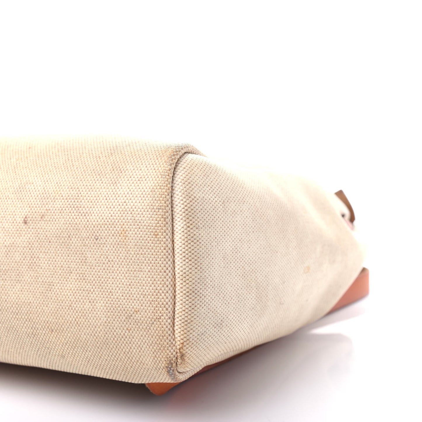 Toile Vache Calfskin Herbag 30 PM Backpack Natural