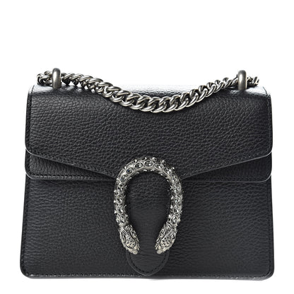 Gucci Calfskin Mini Dionysus Shoulder Bag Black 1 of 10