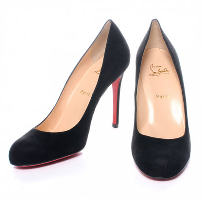 Christian Louboutin Suede Simple 100 Pumps 41 Black 2 of 7